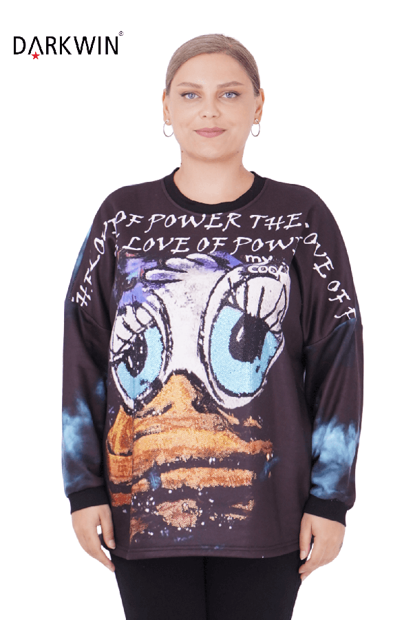 5398 DARKWIN BLUZ SIYAH - 1