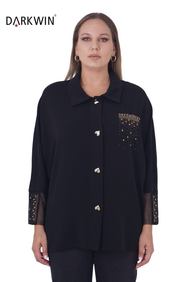 5407 DARKWIN GÖMLEK SIYAH - 1