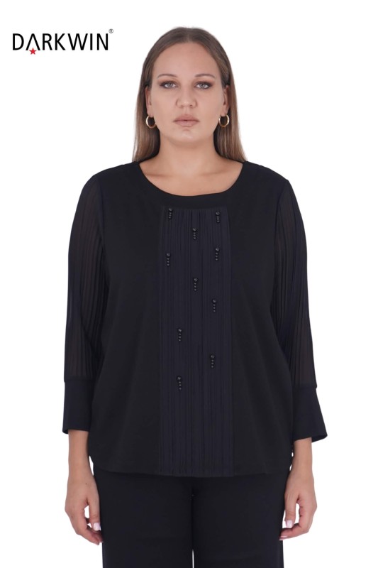 5408 DARKWIN BLUZ SIYAH - DARKWIN