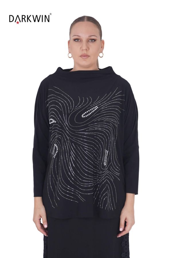 5410 DARKWIN BLUZ SIYAH - 1