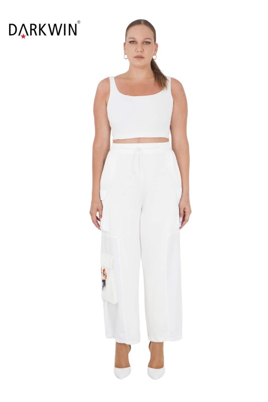 5411 DARKWIN MONT-PANTOLON EKRU - 4