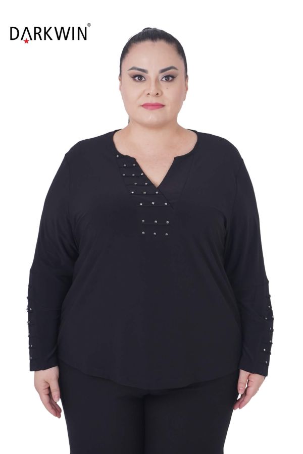 5411 DARKWIN BLUZ SIYAH - 1
