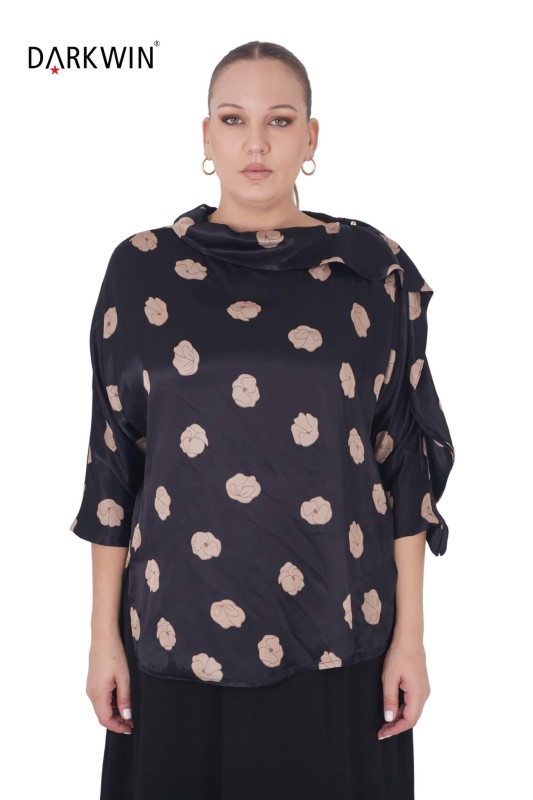 5412 DARKWIN BLUZ SIYAH - DARKWIN