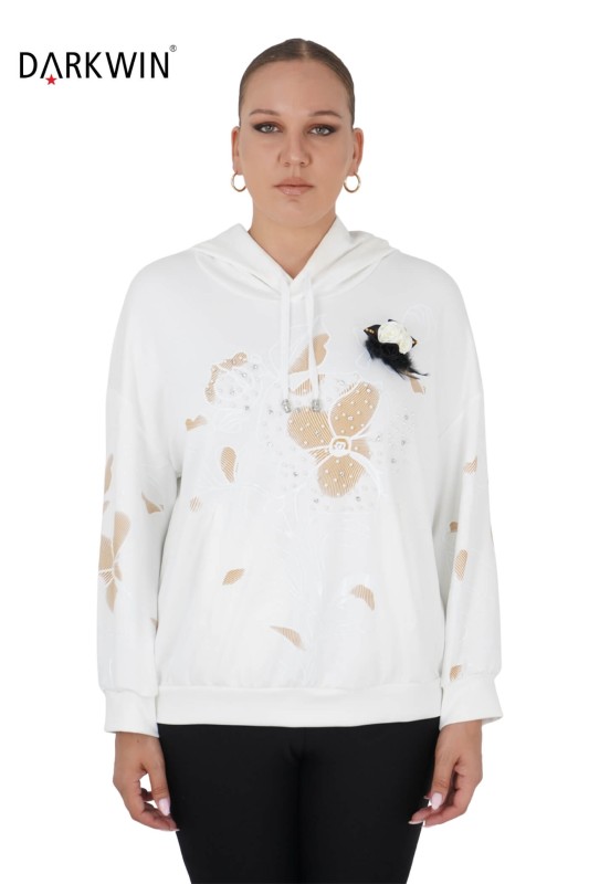 5412 DARKWIN SWEATSHIRT EKRU - DARKWIN