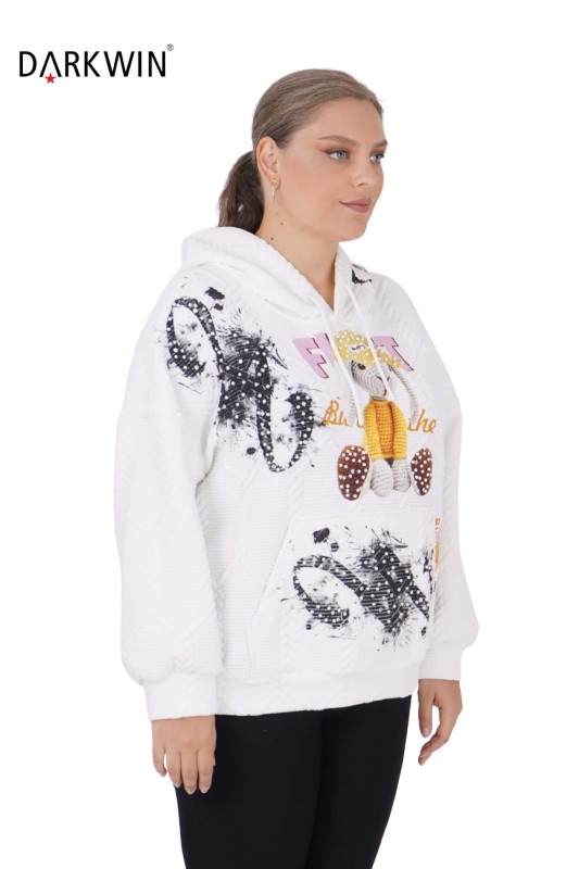 5413 DARKWIN SWEATSHIRT EKRU - Thumbnail