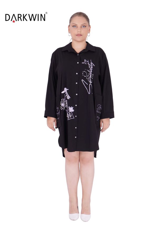 5414 DARKWIN GÖMLEK SIYAH - 1