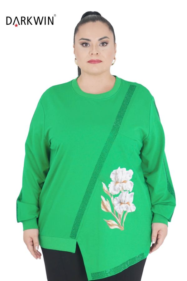 5417 DARKWIN BLUZ YESIL - 1