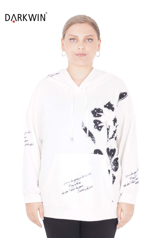 5418 DARKWIN SWEATSHIRT EKRU - DARKWIN