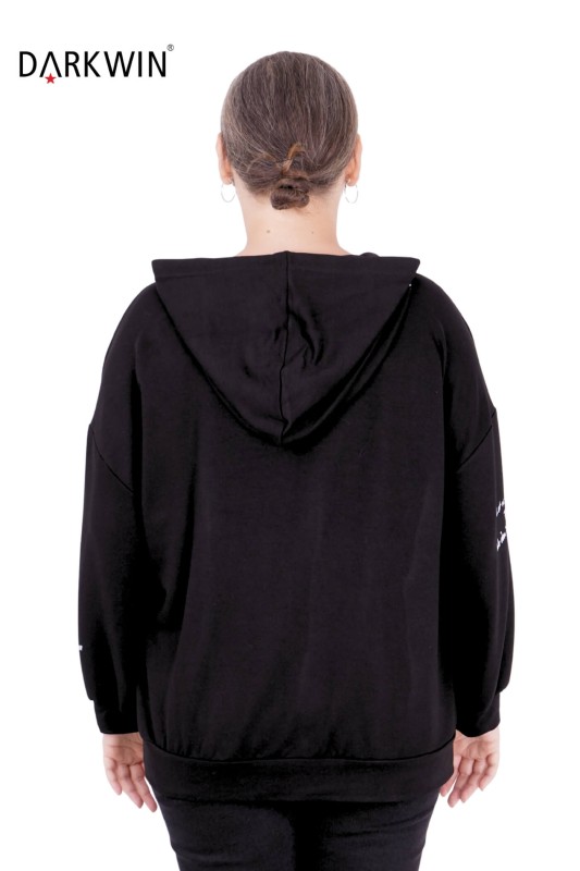 5418 DARKWIN SWEATSHIRT SIYAH - Thumbnail