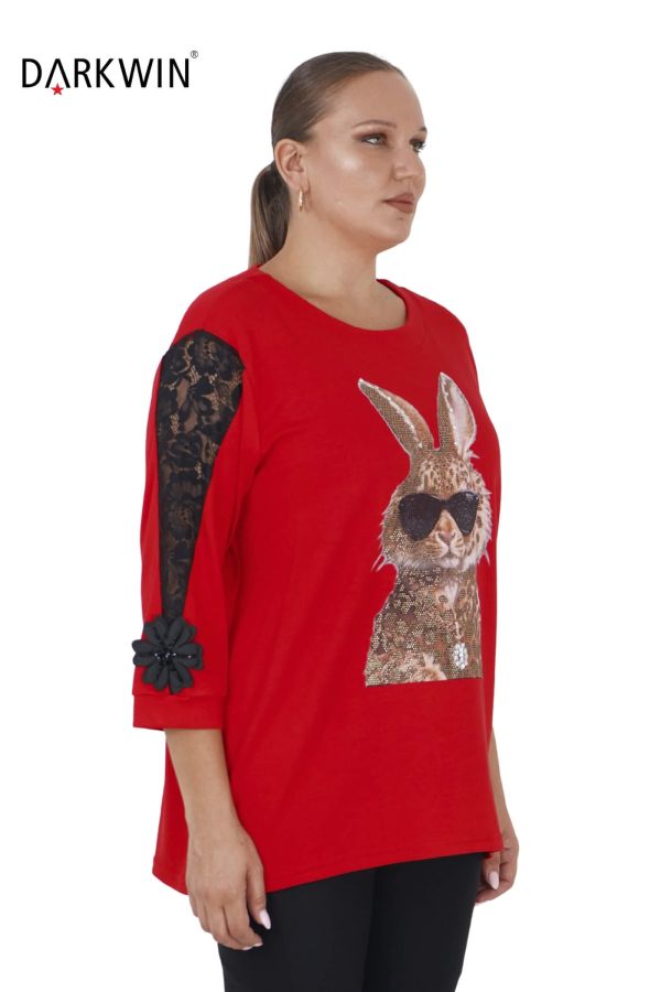 5419 DARKWIN BLUZ KIRMIZI - 2