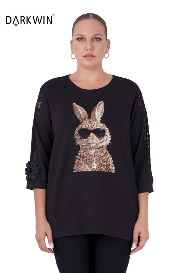 5419 DARKWIN BLUZ SIYAH - 1