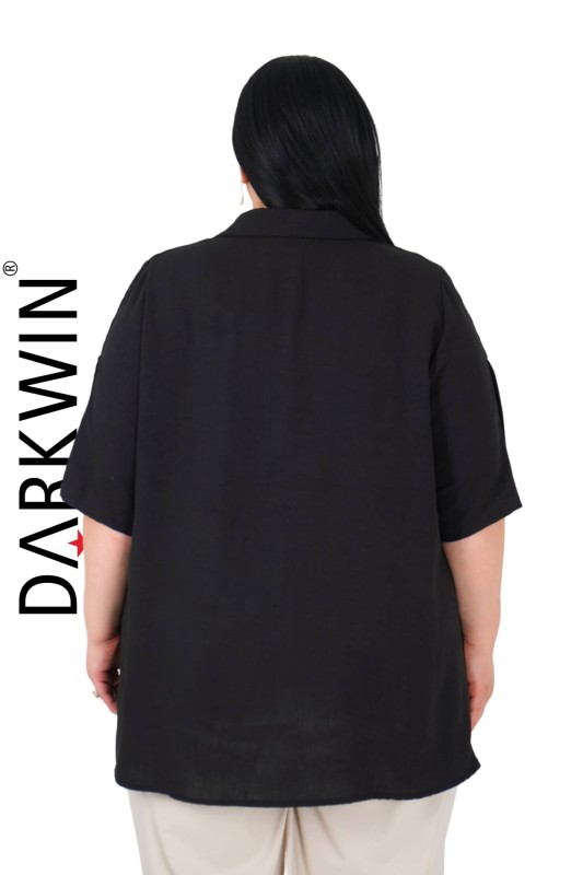 5422 DARKWIN BLUZ SIYAH - Thumbnail