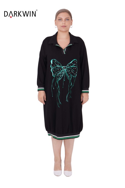 5425 DARKWIN ELBİSE SIYAH - 3