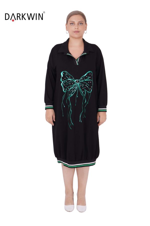 5425 DARKWIN ELBİSE SIYAH - 3