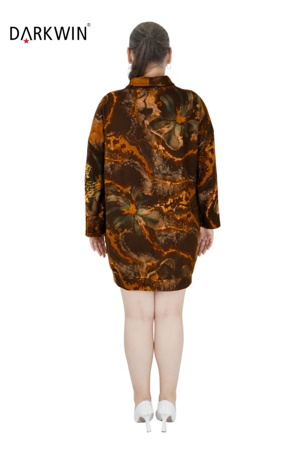 5429 DARKWIN ELBİSE KAHVE - 3