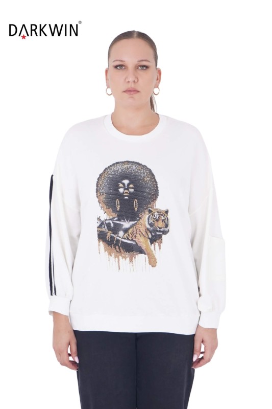 5430 DARKWIN BLUZ EKRU - Darkwin