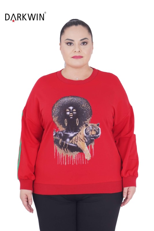 5430 DARKWIN BLUZ KIRMIZI - Darkwin