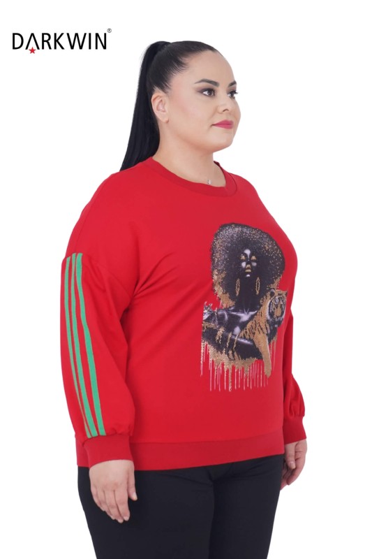 5430 DARKWIN BLUZ KIRMIZI - Darkwin (1)