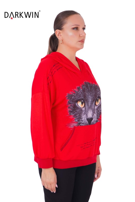 5431 DARKWIN BLUZ KIRMIZI - Darkwin (1)