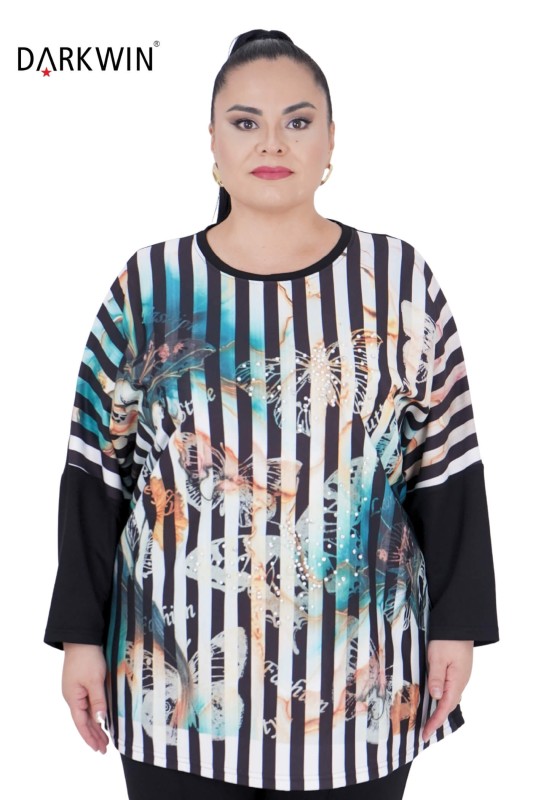 5439 DARKWIN TUNİK SIYAH - DARKWIN