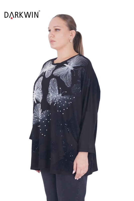 DARKWIN - 5446 DARKWIN TUNİK SIYAH (1) DARKWIN - 5446 DARKWIN TUNİK SIYAH (1)