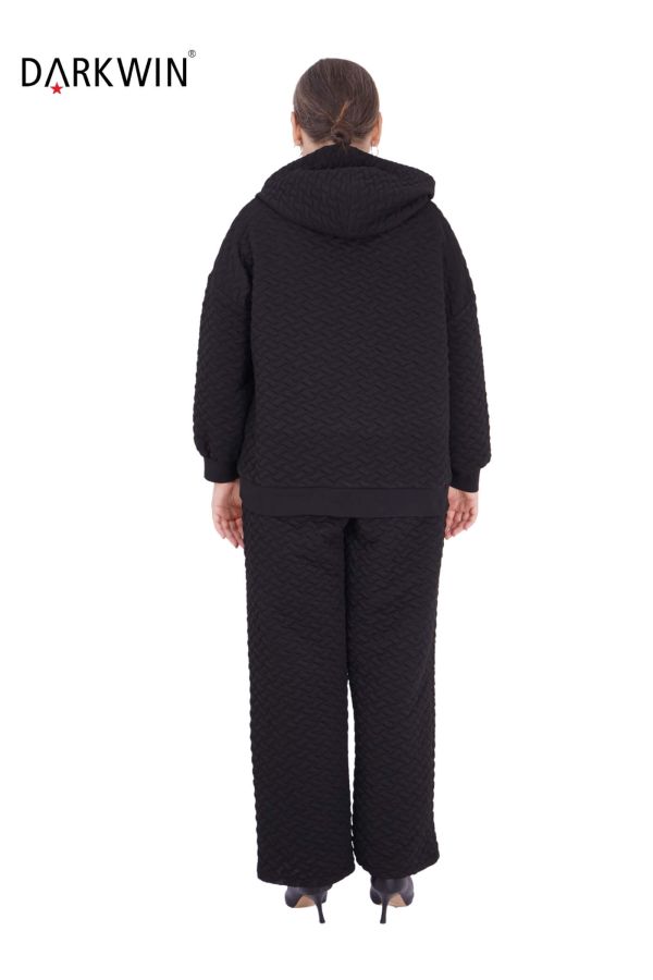 5449 DARKWIN BLUZ-PANTOLON SIYAH - 3