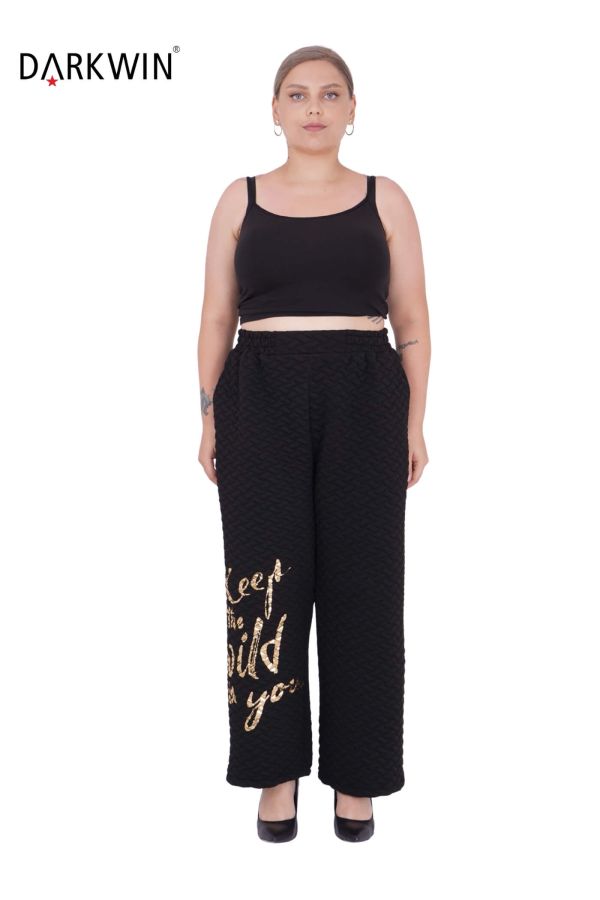 5449 DARKWIN BLUZ-PANTOLON SIYAH - 4