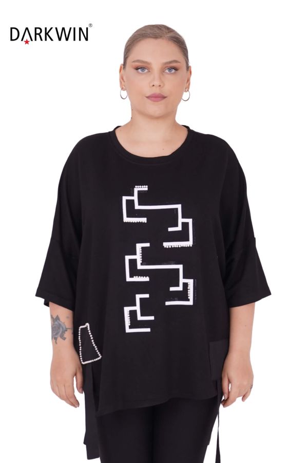 5451 DARKWIN BLUZ SIYAH - 1