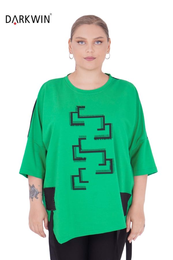 5451 DARKWIN BLUZ YESIL - 1