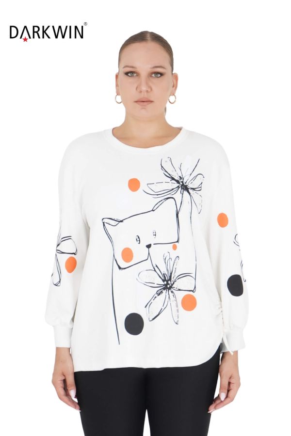 5452 DARKWIN BLUZ EKRU - 1
