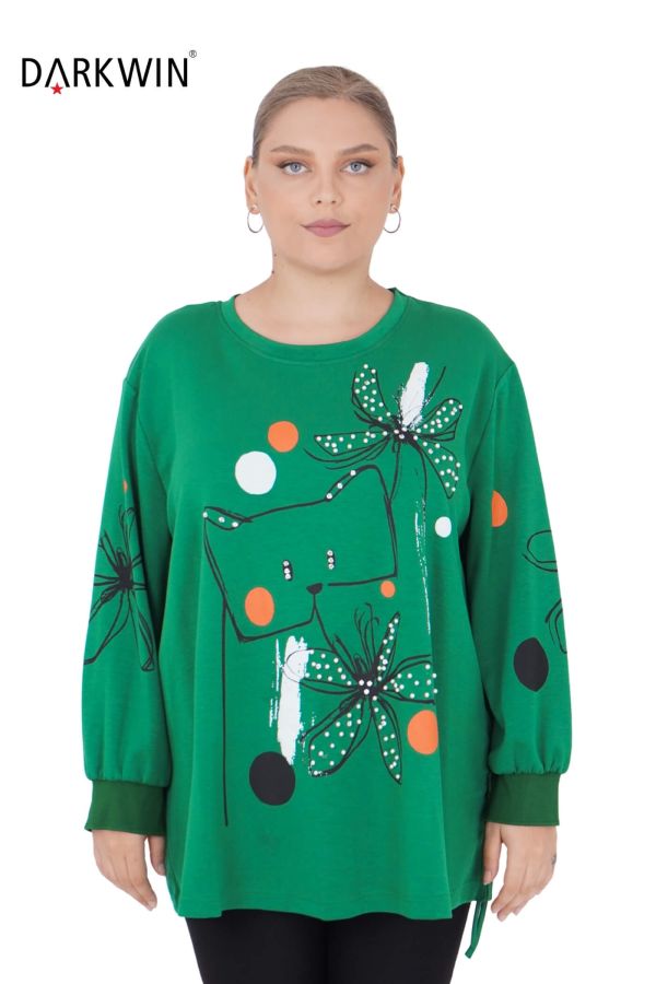 5452 DARKWIN BLUZ YESIL - 1