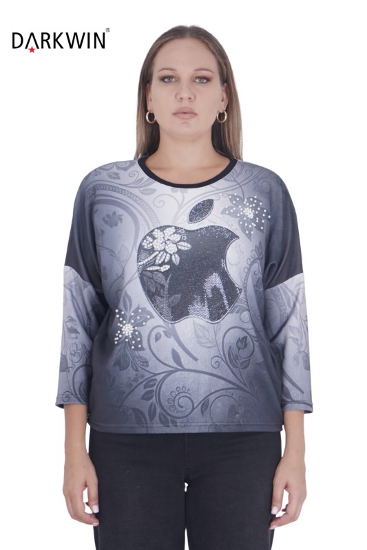 5454 DARKWIN BLUZ EKRU - Darkwin