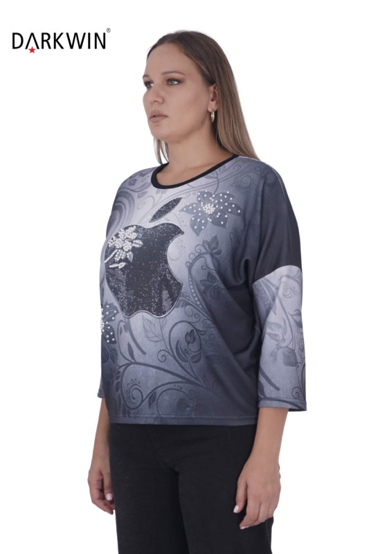 5454 DARKWIN BLUZ EKRU - Darkwin (1)