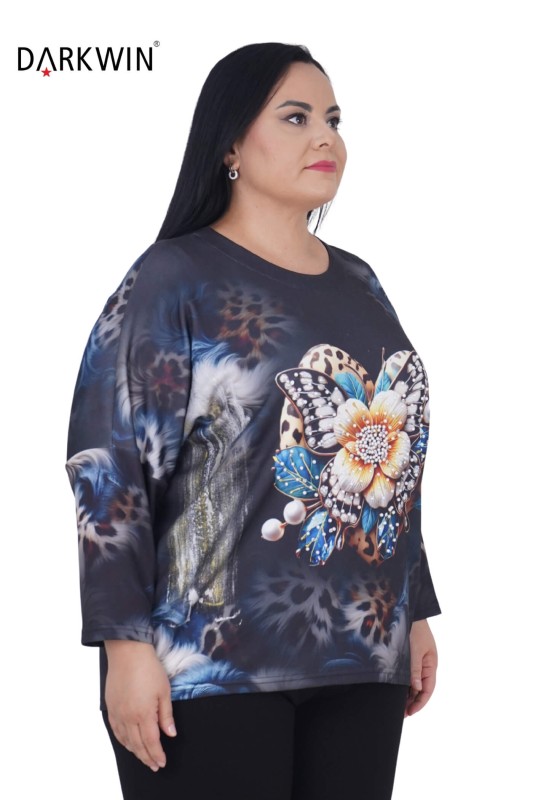 5456 DARKWIN BLUZ EKRU - Darkwin (1)