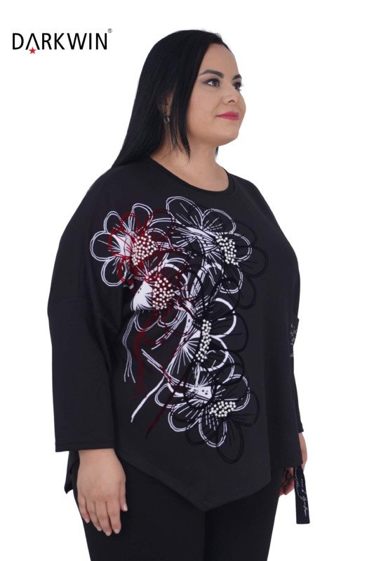 5457 DARKWIN BLUZ SIYAH - Darkwin (1)