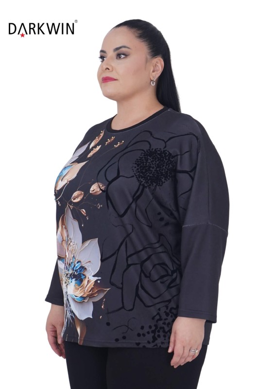 5458 DARKWIN BLUZ EKRU - Darkwin (1)
