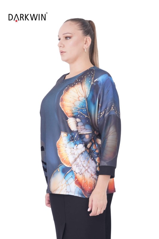 5459 DARKWIN BLUZ SIYAH - Darkwin (1)