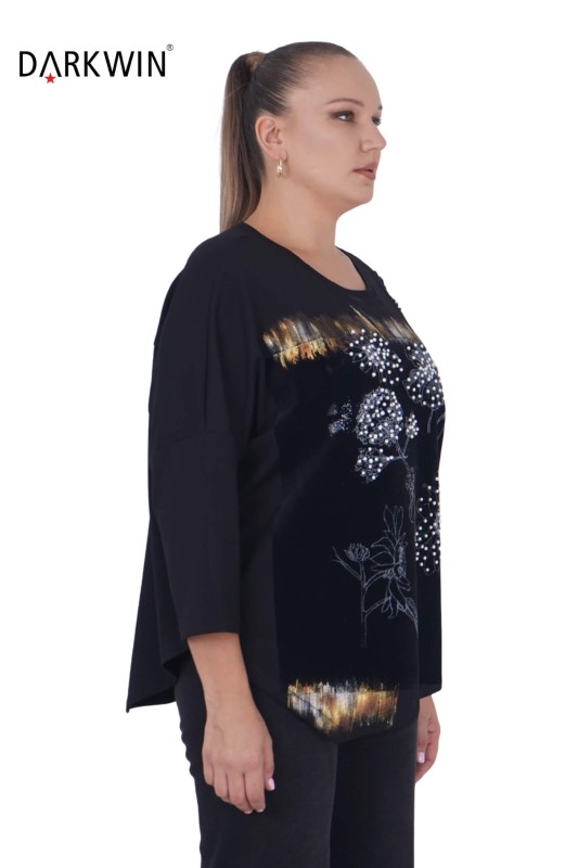 5460 DARKWIN BLUZ SIYAH - Darkwin (1)