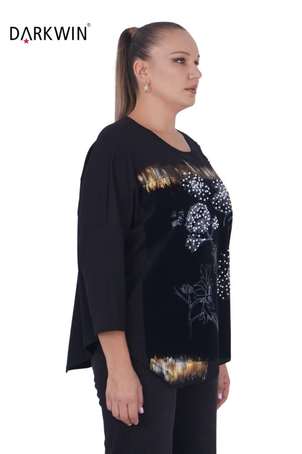 5460 DARKWIN BLUZ SIYAH - 2