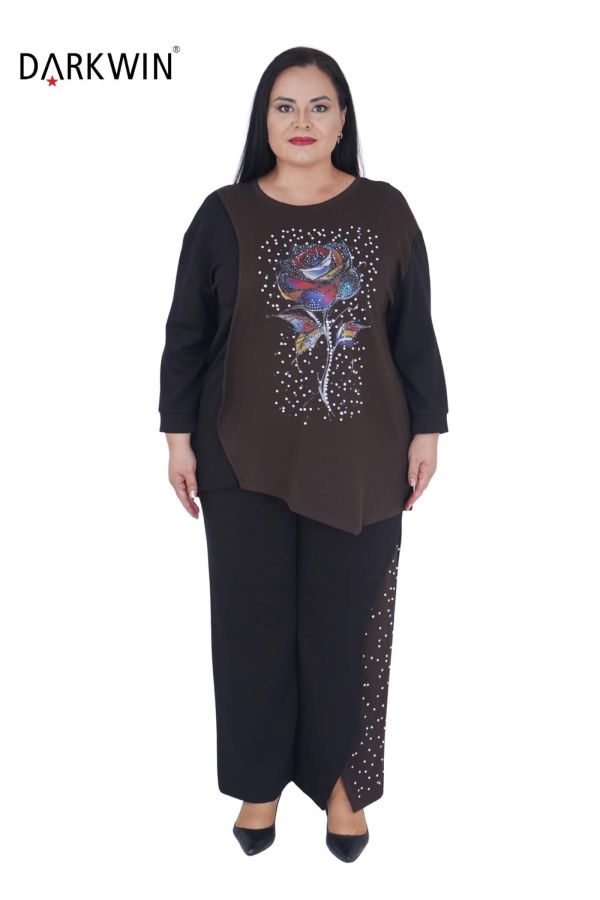 5467 DARKWIN TUNİK-PANTOLON SIYAH - 3