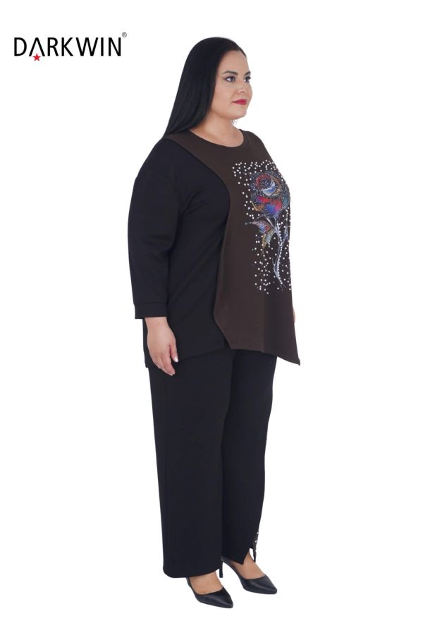 5467 DARKWIN TUNİK-PANTOLON SIYAH - 10