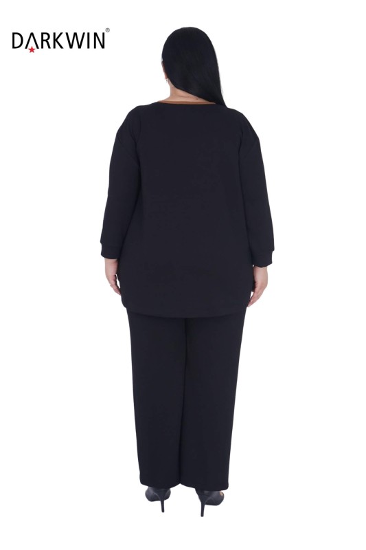 5467 DARKWIN TUNİK-PANTOLON SIYAH - 11