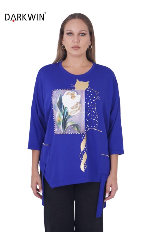 5474 DARKWIN BLUZ SAKS - Darkwin