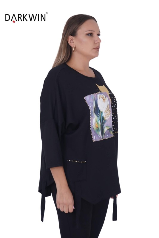 5474 DARKWIN BLUZ SIYAH - Darkwin (1)