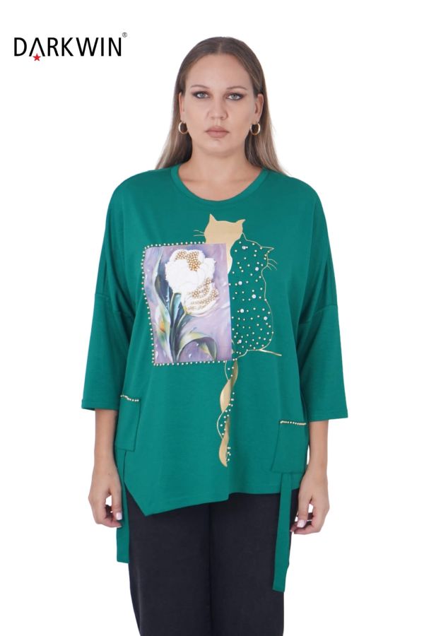 5474 DARKWIN BLUZ YESIL - 1