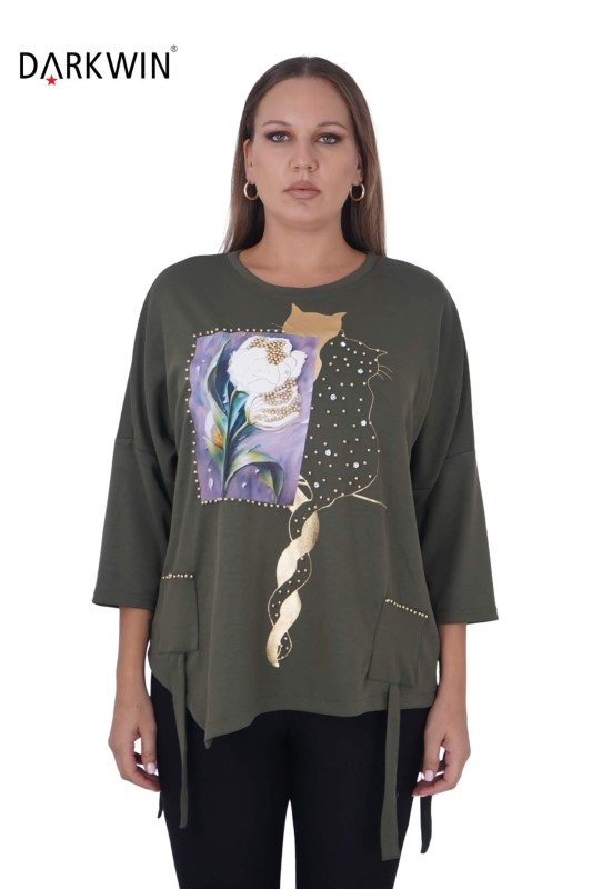 5474 DARKWIN BLUZ YESIL - 3