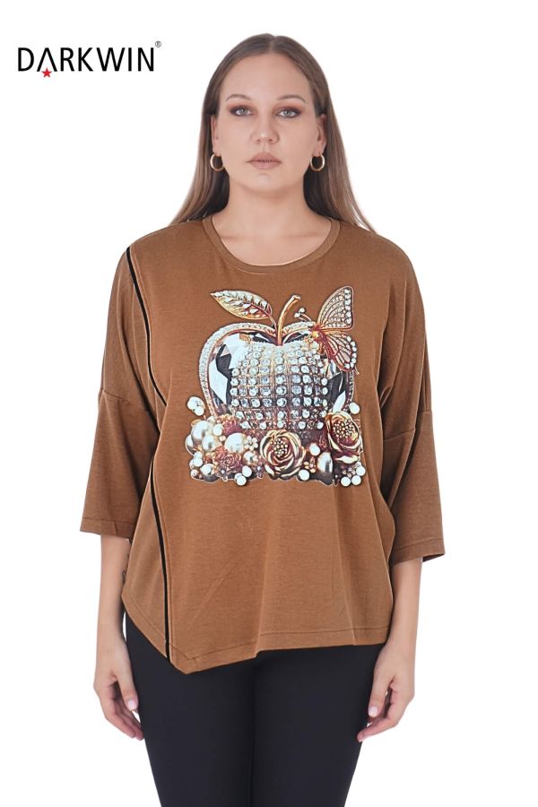 5475 DARKWIN BLUZ KAHVE - 2