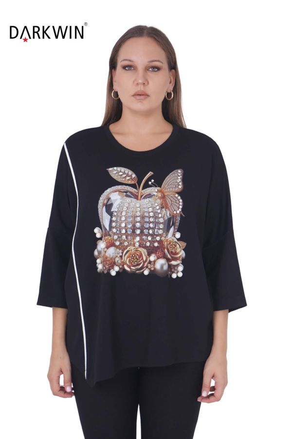 5475 DARKWIN BLUZ SIYAH - 1