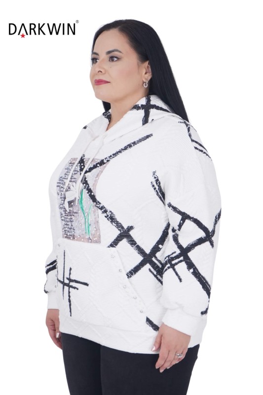 5479 DARKWIN SWEATSHIRT EKRU - Thumbnail
