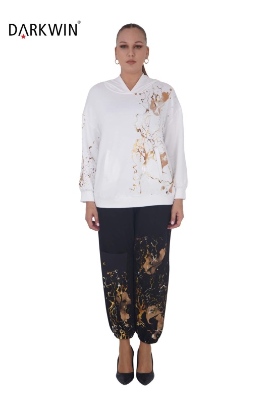 5489 DARKWIN SWEAT-PANTOLON EKRU - Darkwin